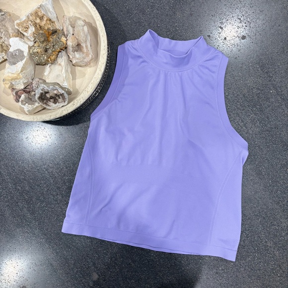 Athleta | Momentum Seamless Mock Neck Tank | Size Small - Picture 2 of 3